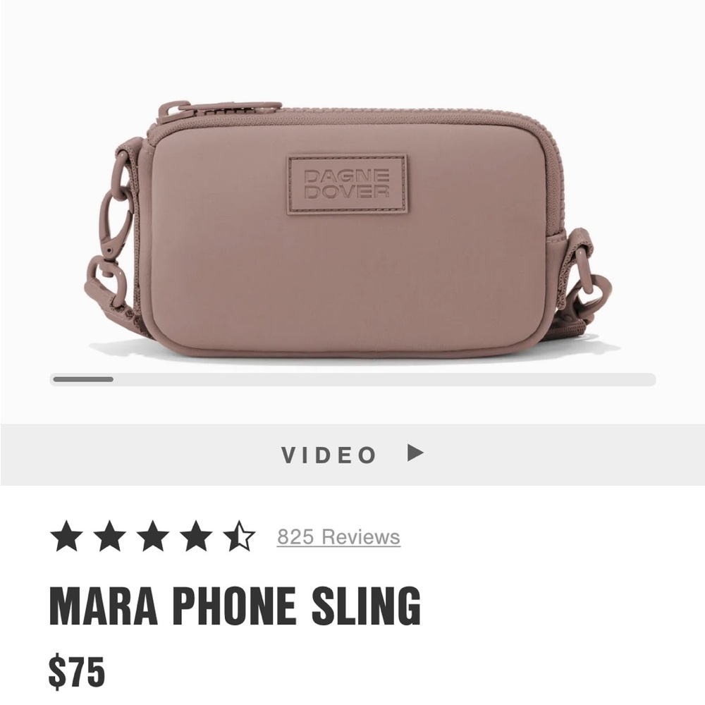 Dagne Dover Phone Sling, brand new & never used